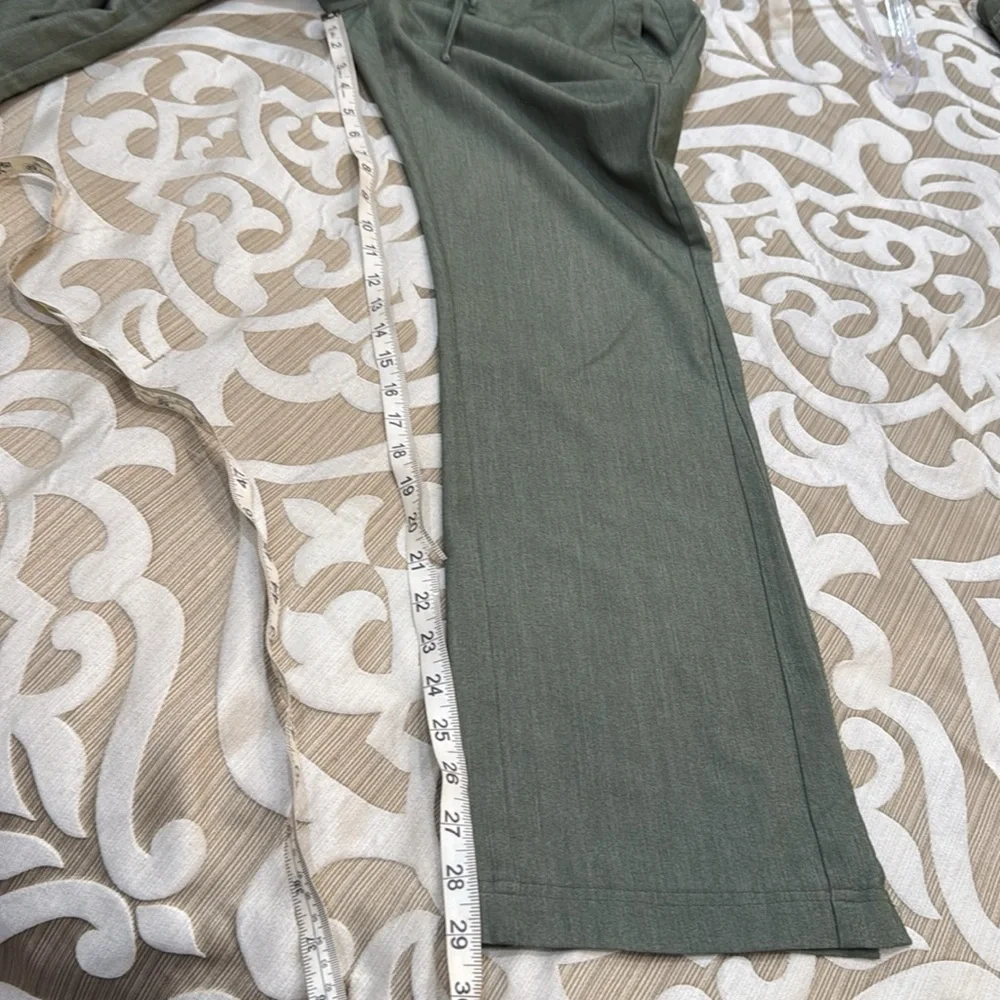 Grey's Anatomy Sage Green Scrub Top and pants - Picture 9 of 11